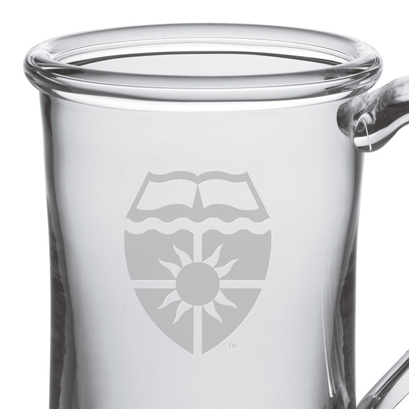St. Thomas Glass Tankard by Simon Pearce Shot #2