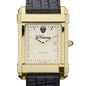 St. Thomas Men's Gold Quad with Leather Strap Shot #1