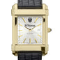 St. Thomas Men's Gold Watch with 2-Tone Dial & Leather Strap at M.LaHart & Co. Shot #1