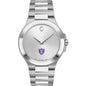 St. Thomas Men's Movado Collection Stainless Steel Watch with Silver Dial Shot #2