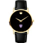 St. Thomas Men's Movado Gold Museum Classic Leather Shot #2