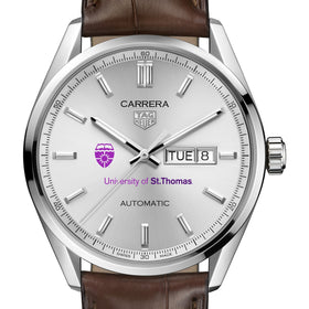 St. Thomas Men&#39;s TAG Heuer Automatic Day/Date Carrera with Silver Dial Shot #1