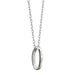 St. Thomas Monica Rich Kosann "Carpe Diem" Poesy Ring Necklace in Silver