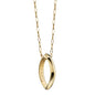 St. Thomas Monica Rich Kosann Poesy Ring Necklace in Gold Shot #1