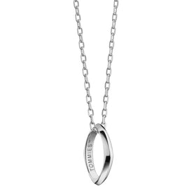 St. Thomas Monica Rich Kosann Poesy Ring Necklace in Silver Shot #1