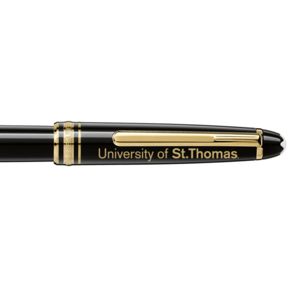 St. Thomas Montblanc Meisterstück Classique Rollerball Pen in Gold Shot #2