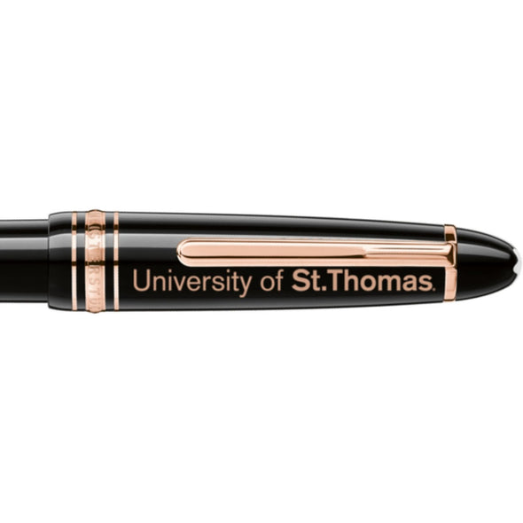 St. Thomas Montblanc Meisterstück LeGrand Ballpoint Pen in Red Gold Shot #2