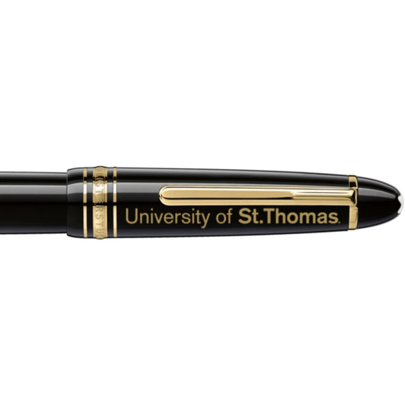 St. Thomas Montblanc Meisterstück LeGrand Rollerball Pen in Gold Shot #2
