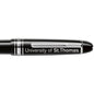 St. Thomas Montblanc Meisterstück Midsize Platinum-Coated Ballpoint Pen Shot #2