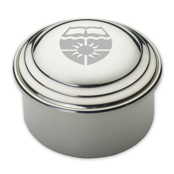 St. Thomas Pewter Keepsake Box Shot #1