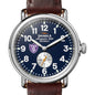 St. Thomas Shinola Watch, The Runwell 41 mm Midnight Blue Dial Shot #1