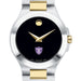 St. Thomas Women's Movado Collection Two-Tone Watch with Black Dial