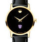 St. Thomas Women's Movado Gold Museum Classic Leather Shot #1