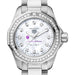 St. Thomas Women's TAG Heuer Steel Aquaracer with Diamond Dial & Bezel