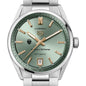 St. Thomas Women's TAG Heuer Steel Carrera Automatic with Green Dial Shot #1