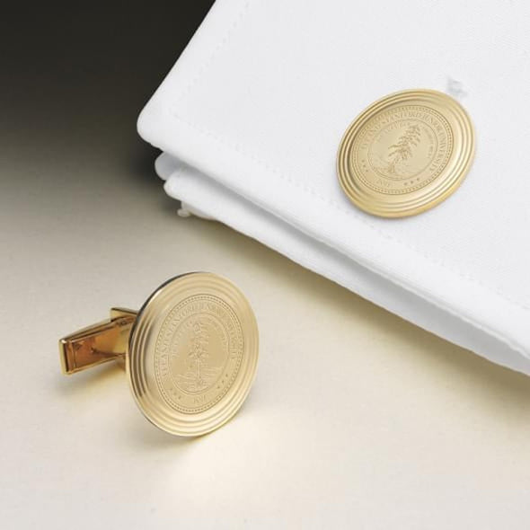 Stanford 14K Gold Cufflinks Shot #1