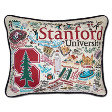 Stanford Embroidered Pillow Shot #1