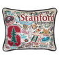 Stanford Embroidered Pillow Shot #1