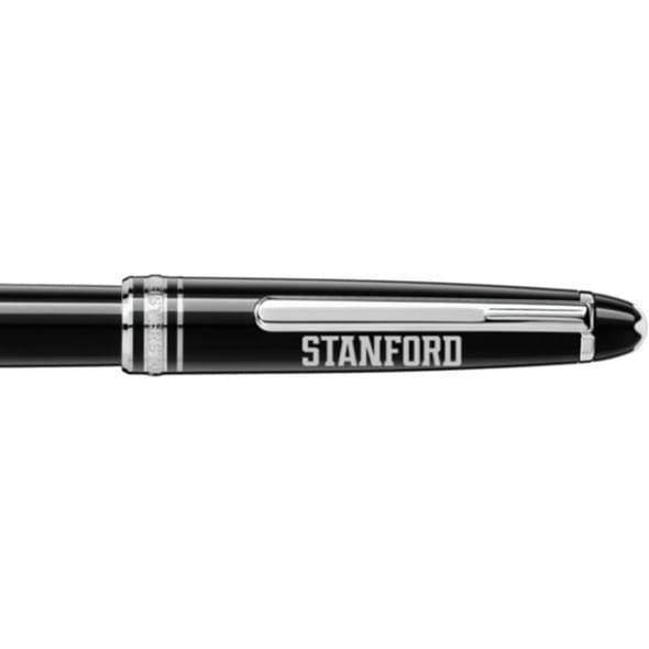 Stanford Montblanc Meisterstück Classique Rollerball Pen in Platinum Shot #2
