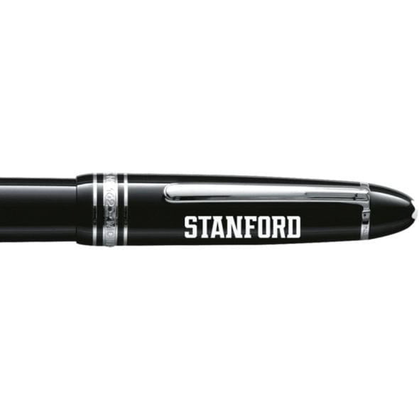 Stanford Montblanc Meisterstück LeGrand Rollerball Pen in Platinum Shot #2
