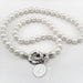 Stanford Pearl Necklace with Sterling Silver Charm