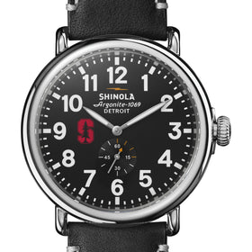 Stanford Shinola Watch, The Runwell 47mm Black Dial Shot #1