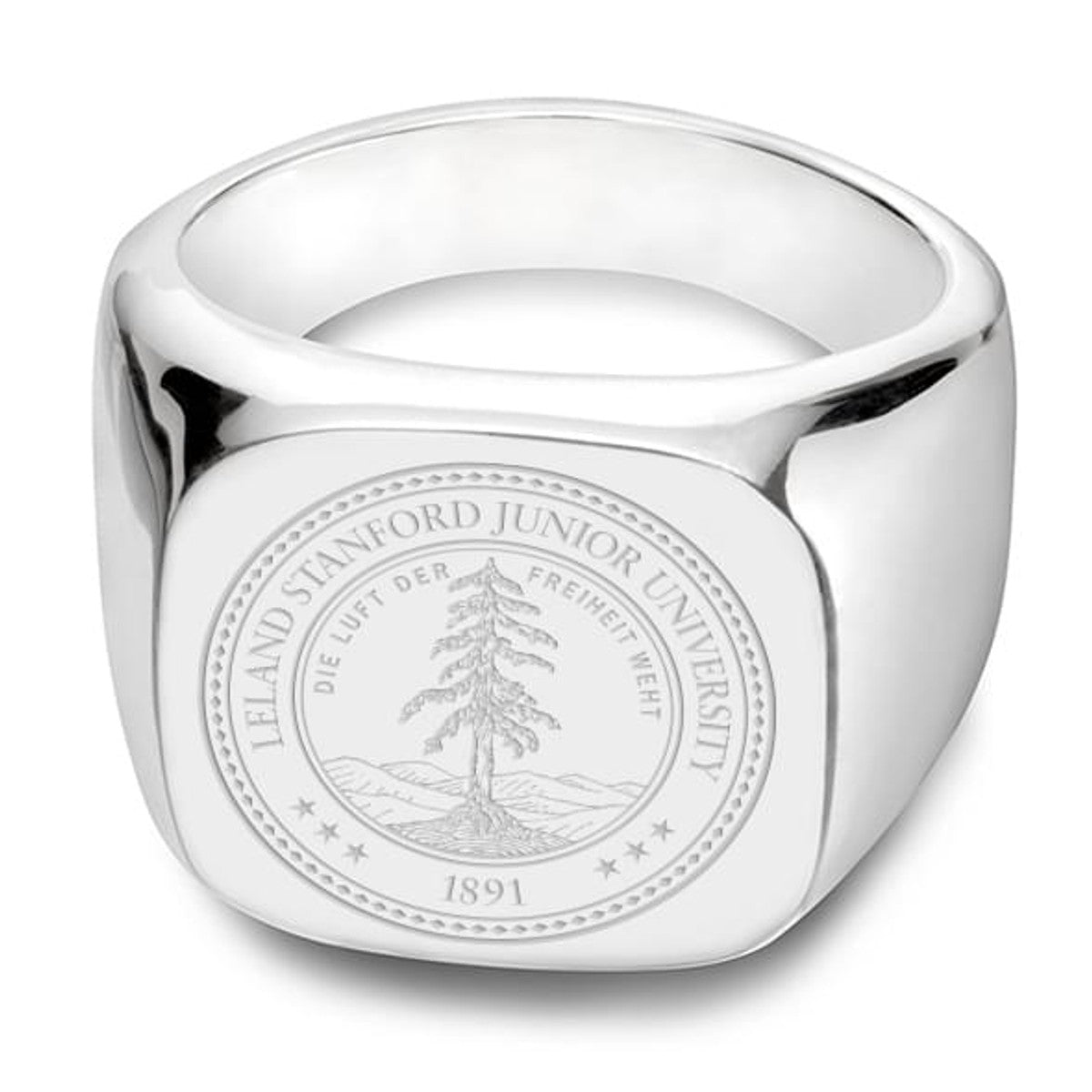 Stanford Sterling Silver Square Cushion Ring | M.LaHart & Co.