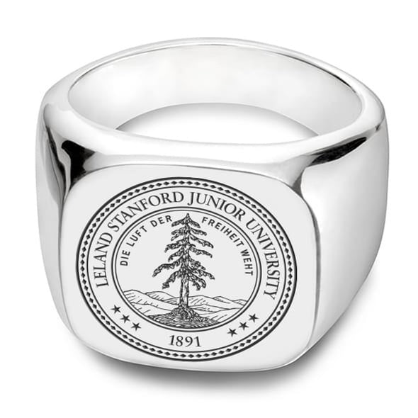 Stanford Sterling Silver Square Cushion Ring Shot #1