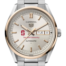 Stanford TAG Heuer Carrera Automatic Day-Date 18K 5N Rose Gold Shot #1