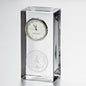 Stanford Tall Glass Desk Clock by Simon Pearce Shot #1