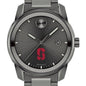 Stanford University Men's Movado BOLD Gunmetal Grey with Date Window Shot #1