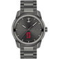 Stanford University Men's Movado BOLD Gunmetal Grey with Date Window Shot #2