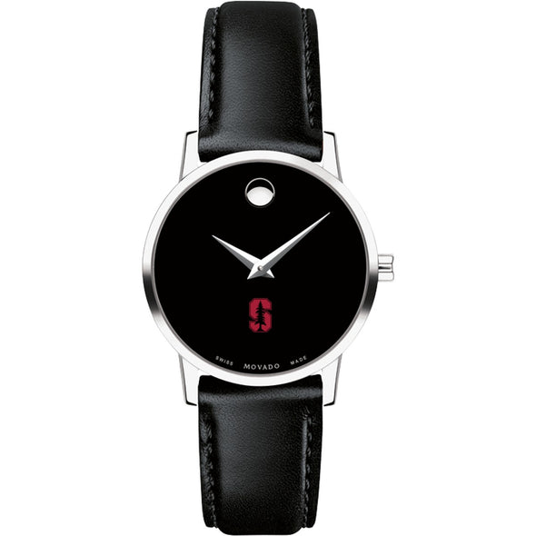 Stanford Women&#39;s Movado Museum with Leather Strap Shot #2