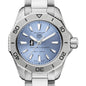 Stanford Women's TAG Heuer Steel Aquaracer with Blue Sunray Dial Shot #1