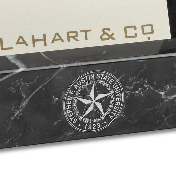 Stephen F. Austin State University Marble Business Card Holder Shot #2