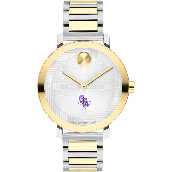 Stephen F. Austin State University Women's Movado BOLD 2-Tone with Bracelet Shot #2