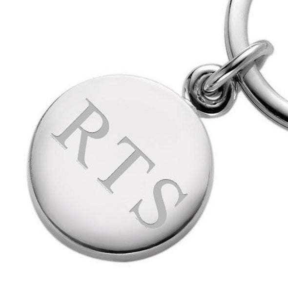 Sterling Silver Insignia Key Ring Shot #2