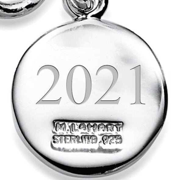 Sterling Silver Insignia Key Ring Shot #3