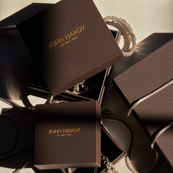 Syracuse Cufflinks by John Hardy with 18K Gold Shot #9