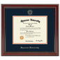 Syracuse Diploma Frame, the Fidelitas Shot #1