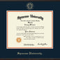 Syracuse Diploma Frame, the Fidelitas Shot #2