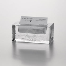 Syracuse Glass Business Cardholder by Simon Pearce Shot #1