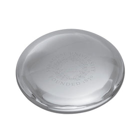 Syracuse Glass Dome Paperweight by Simon Pearce Shot #1