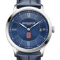 Syracuse Men's Baume et Mercier 40mm Classima Quartz Watch with Blue Dial & Dark Blue Leather Strap Shot #1