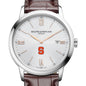 Syracuse Men's Baume et Mercier 42mm Classima Watch with Silver Dial & Brown Leather Strap Shot #1