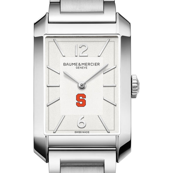 Syracuse Men's Baume et Mercier 43X27mm Hampton Watch with Silver Dial & Bracelet Shot #1