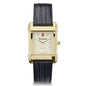 Syracuse Men's Gold Quad with Leather Strap Shot #2