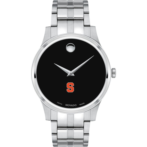 Syracuse Men's Movado Collection Stainless Steel Watch with Black Dial Shot #2