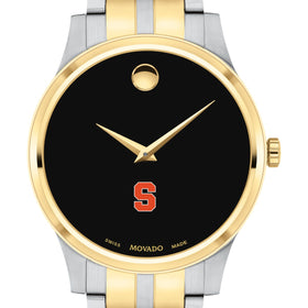 Syracuse Men's Movado Collection Two-Tone Watch with Black Dial Shot #1