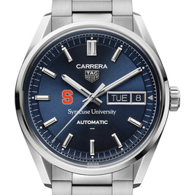Syracuse Men's TAG Heuer Carrera Day-Date with Blue Dial Shot #1